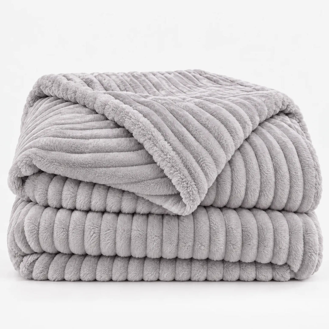 Fleece deken | Zachte fluwelen deken voor bank en bed