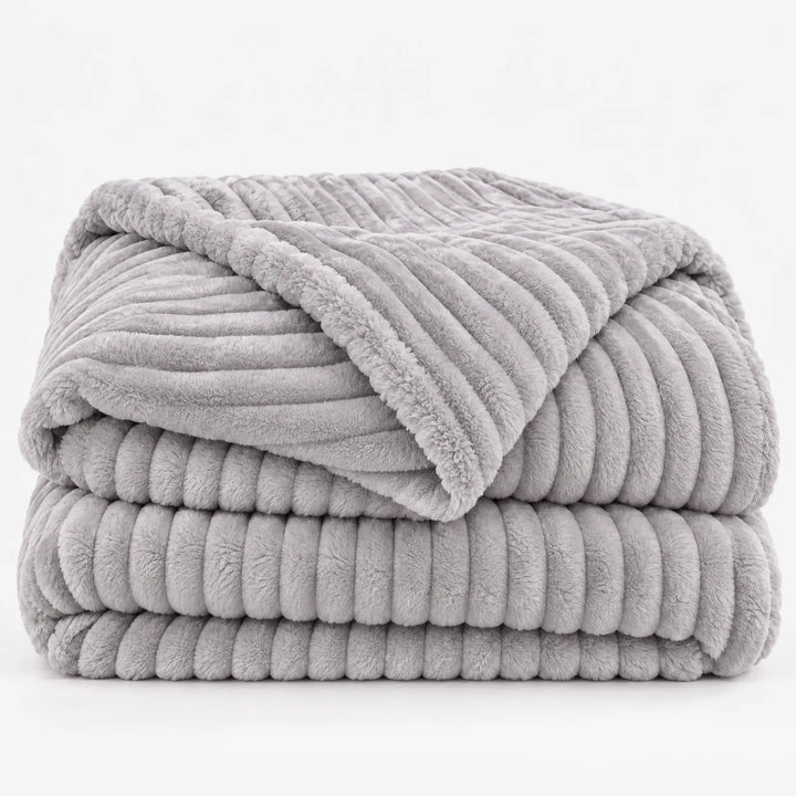 Fleece deken | Zachte fluwelen deken voor bank en bed