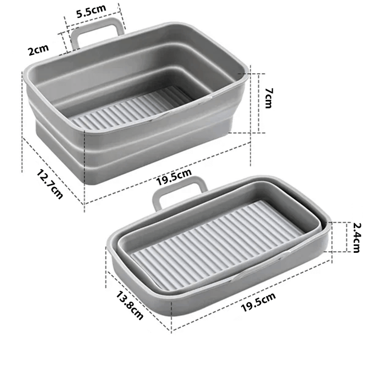 FlexiFry™ | Siliconen bakje voor airfryers