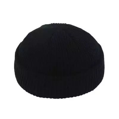 Docker Beanie | Unisex korte beanie van 100% katoen
