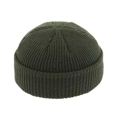 Docker Beanie | Unisex korte beanie van 100% katoen
