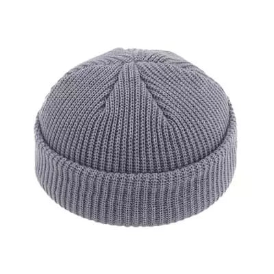 Docker Beanie | Unisex korte beanie van 100% katoen
