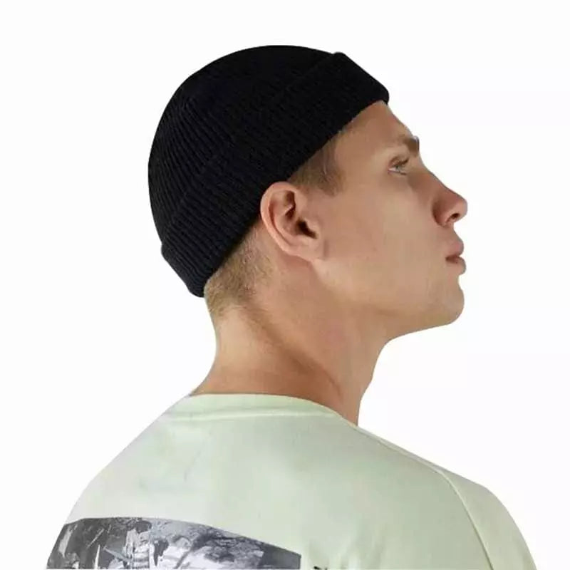 Docker Beanie | Unisex korte beanie van 100% katoen