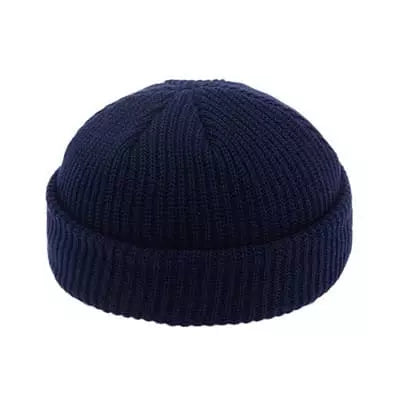 Docker Beanie | Unisex korte beanie van 100% katoen