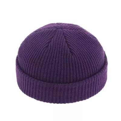 Docker Beanie | Unisex korte beanie van 100% katoen