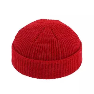Docker Beanie | Unisex korte beanie van 100% katoen