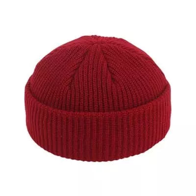 Docker Beanie | Unisex korte beanie van 100% katoen