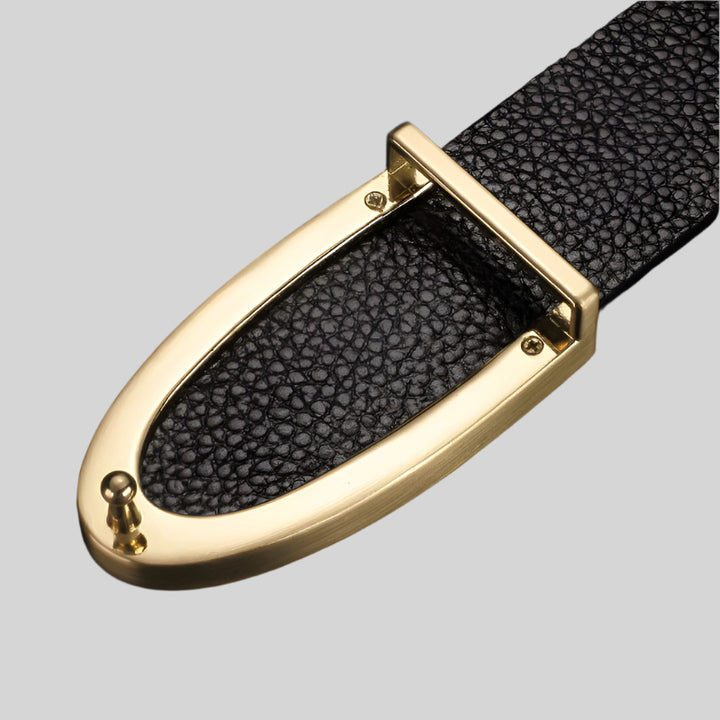 PureBuckle | Minimalistische leren riem van koeienhuid