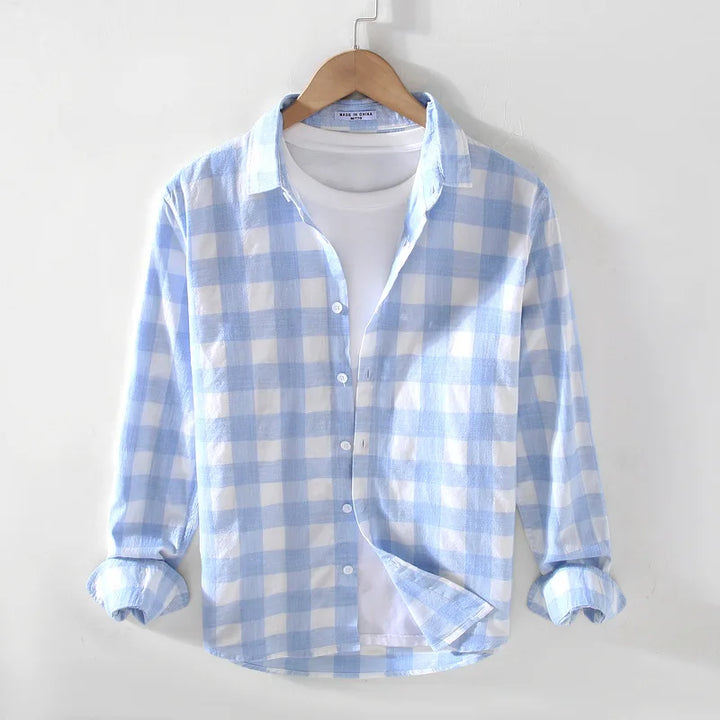 PlaidMode | Geruit overhemd met Franse flair