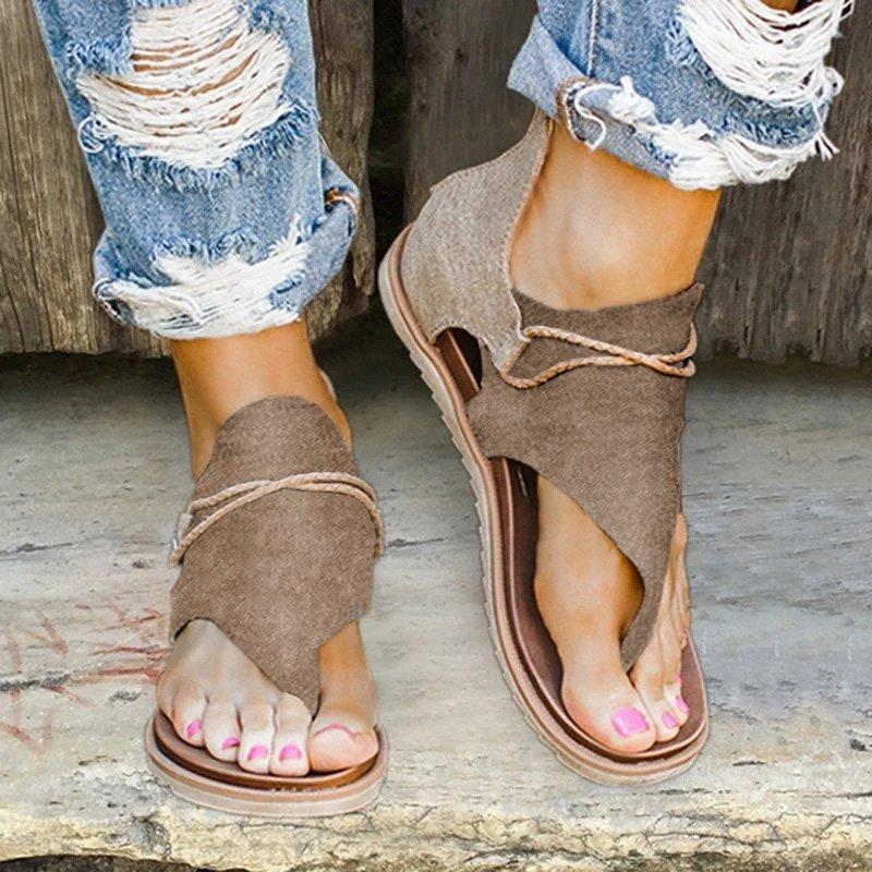PanteraChic | Trendy sandalen met panterprint comfort