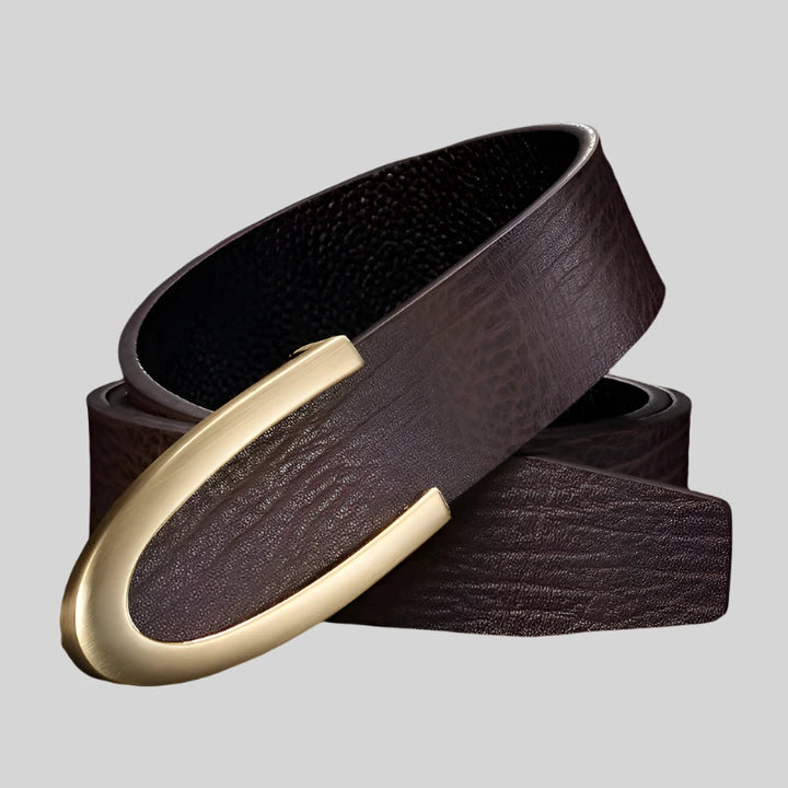 PureBuckle | Minimalistische leren riem van koeienhuid