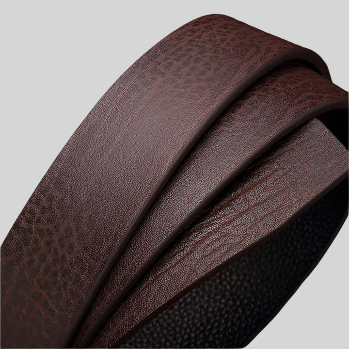 PureBuckle | Minimalistische leren riem van koeienhuid