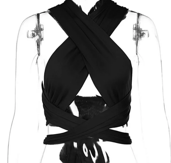 Halter top dames | Zomerse crop top