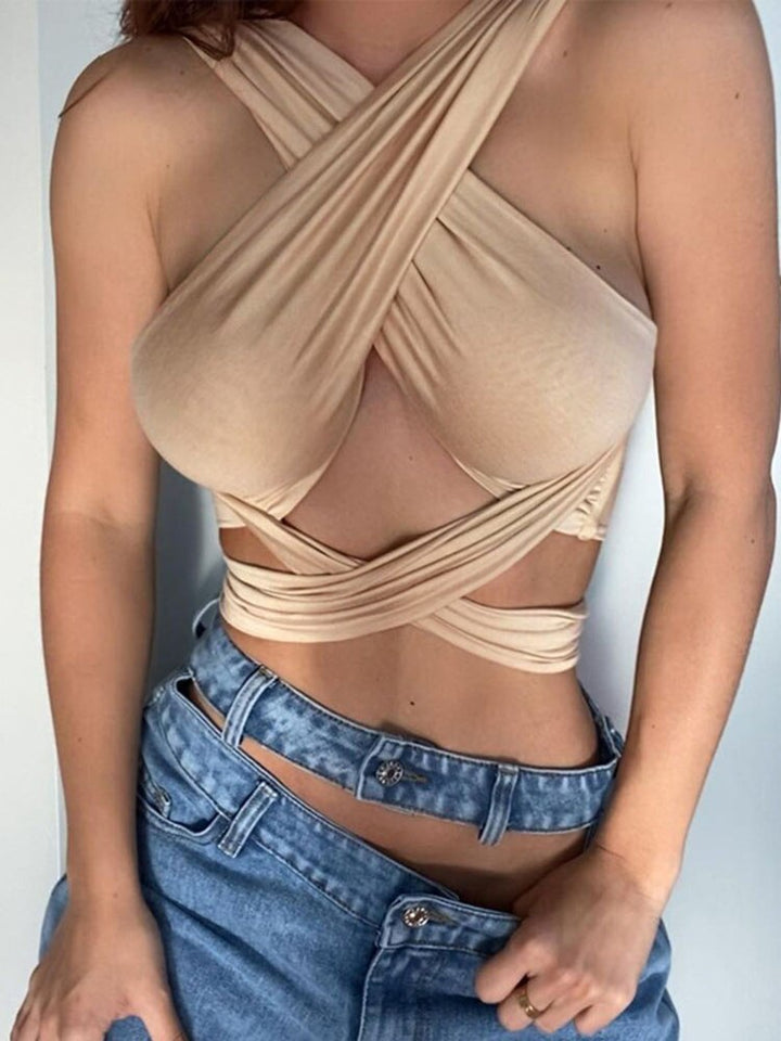 Halter top dames | Zomerse crop top