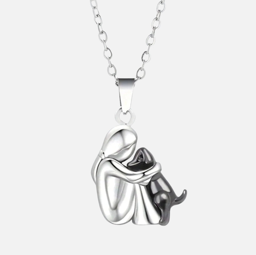 Hanger “Eeuwige vriendschap” | Liefdevolle band tussen mens en hond