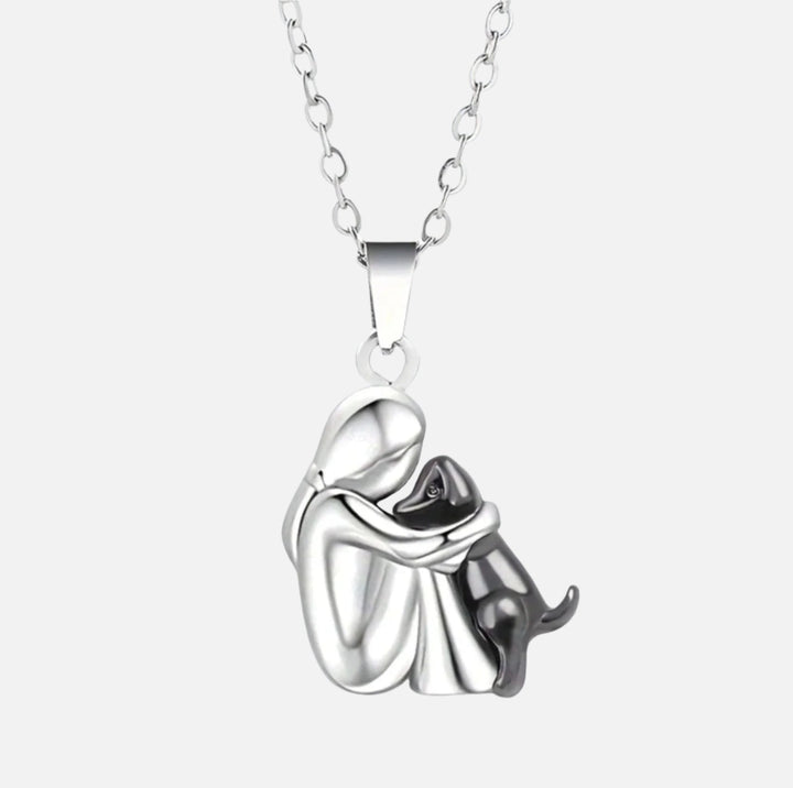 Hanger “Eeuwige vriendschap” | Liefdevolle band tussen mens en hond