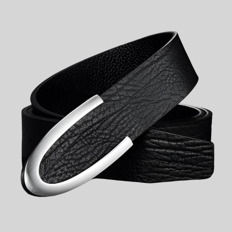PureBuckle | Minimalistische leren riem van koeienhuid