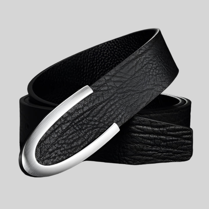 PureBuckle | Minimalistische leren riem van koeienhuid