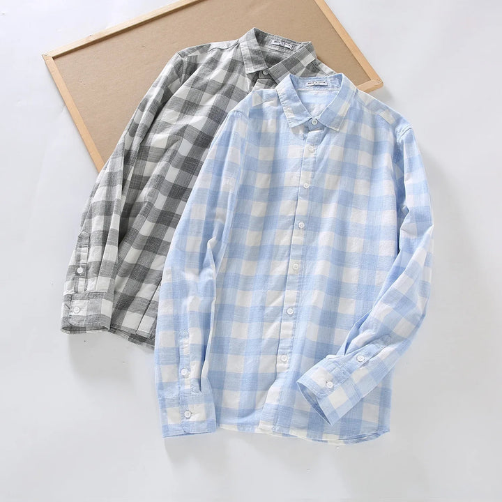 PlaidMode | Geruit overhemd met Franse flair