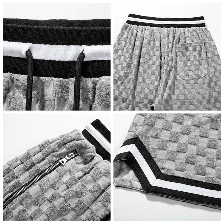 PlaidEase | Katoenen short met ruitpatroon