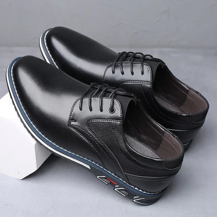 Heren schoenen | Nette leren veterschoenen orthopedisch comfort