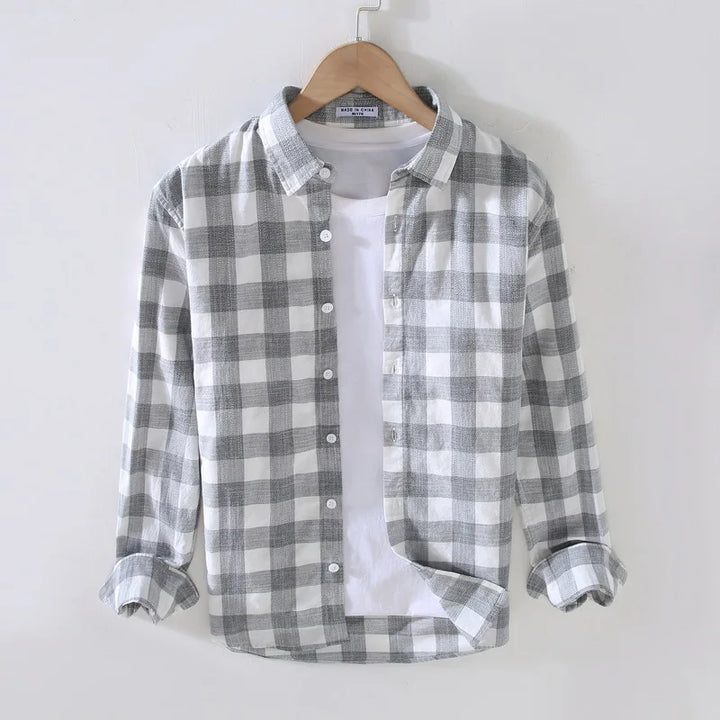 PlaidMode | Geruit overhemd met Franse flair