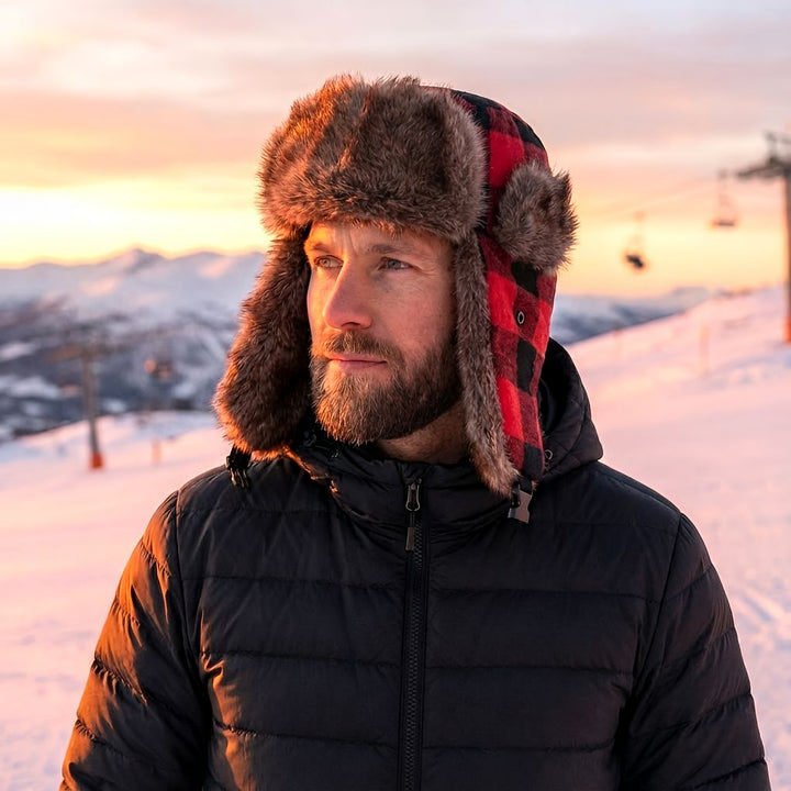 Heren Trapper Wintermuts – Extra Warm met Oorflappen