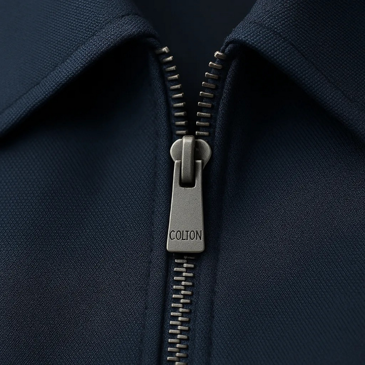 Heren bomberjas | Lichte tussenjas met rits en minimalistisch design