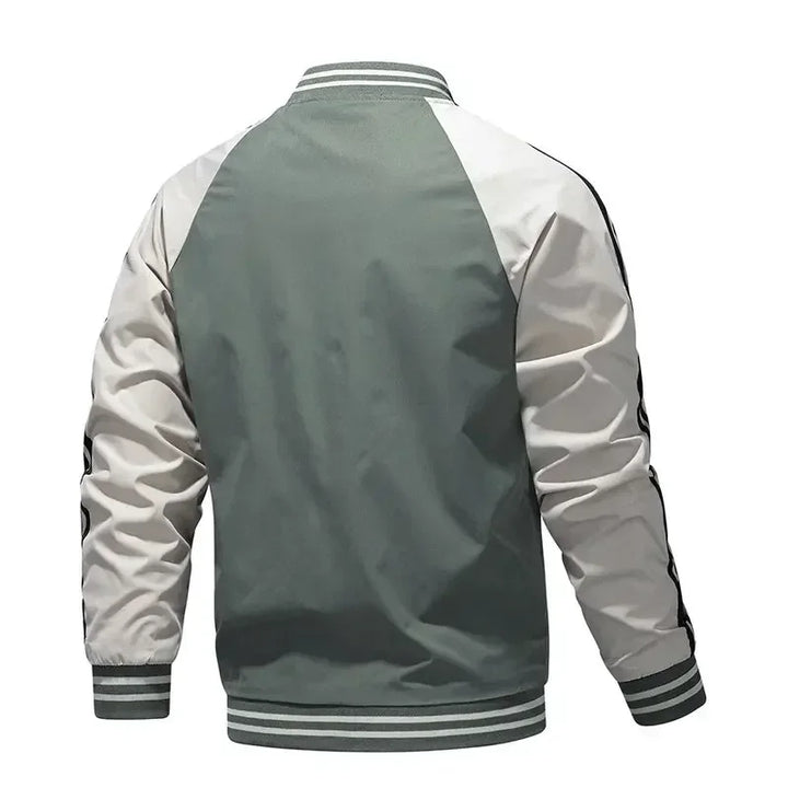 Heren bomberjas | Lichte tussenjas met rits en sportieve look
