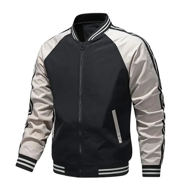 Heren bomberjas | Lichte tussenjas met rits en sportieve look