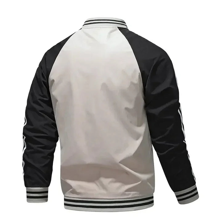 Heren bomberjas | Lichte tussenjas met rits en sportieve look
