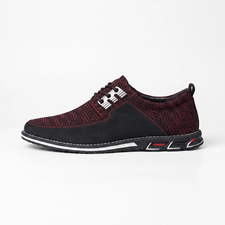 Herenschoenen | Casual veterschoenen met comfortzool
