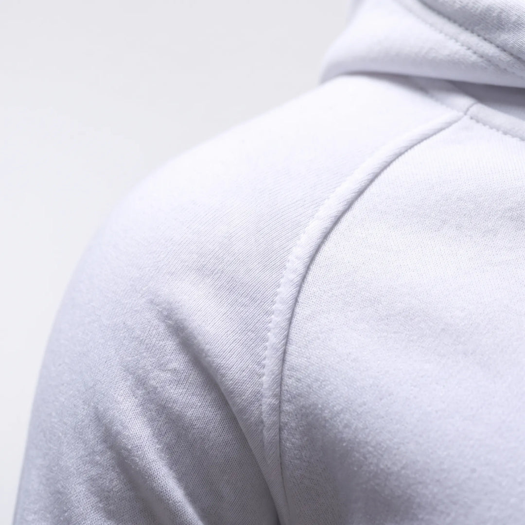 Hoodie heren | Vest met capuchon, ritssluiting en ritszakken