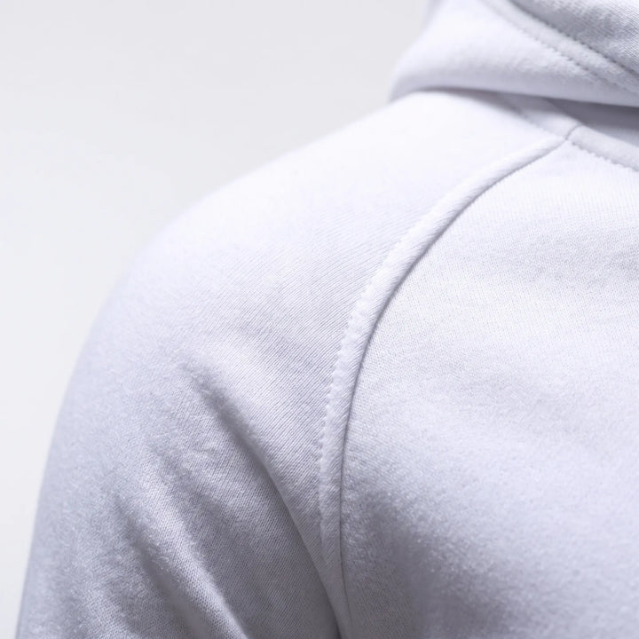 Hoodie heren | Vest met capuchon, ritssluiting en ritszakken