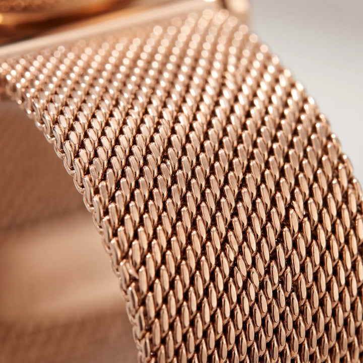 Horloge dames | Elegant horloge titanium look