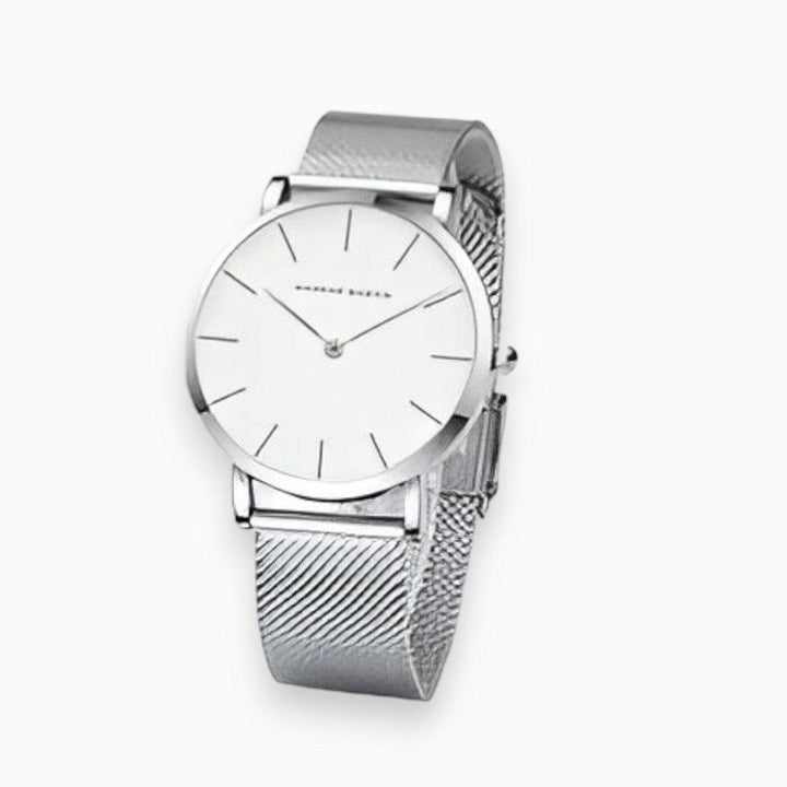 Horloge dames | Elegant horloge titanium look