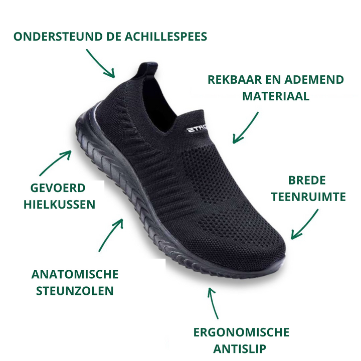 SlipEase | Orthopedische Slip-On Schoenen voor Dagelijks Comfort