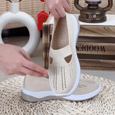Instappers dames | Ademende comfort schoenen
