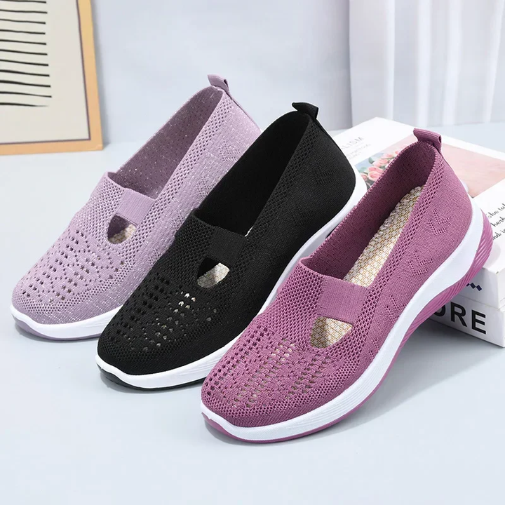 Instappers dames | Ademende comfort schoenen