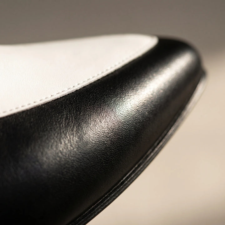 Instappers dames | Loafers met puntneus en kleurcontrast