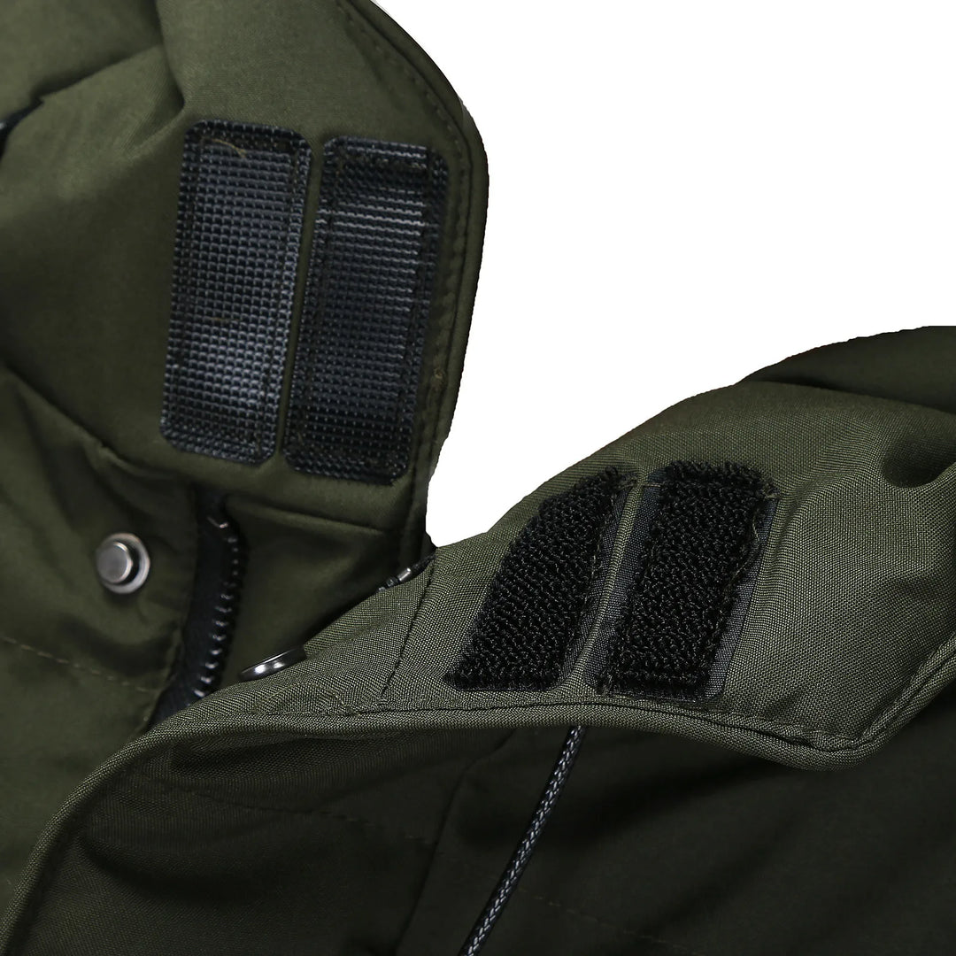 Heren parka winterjas | Warme lange jas met capuchon voor kou en sneeuw