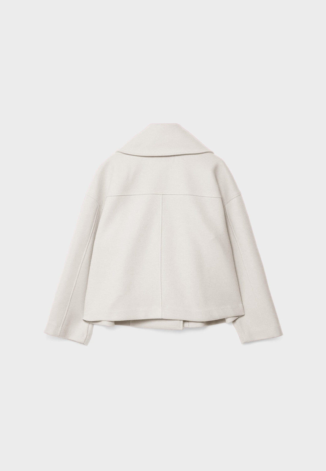 Jas dames | Korte double breasted mantel met knopen