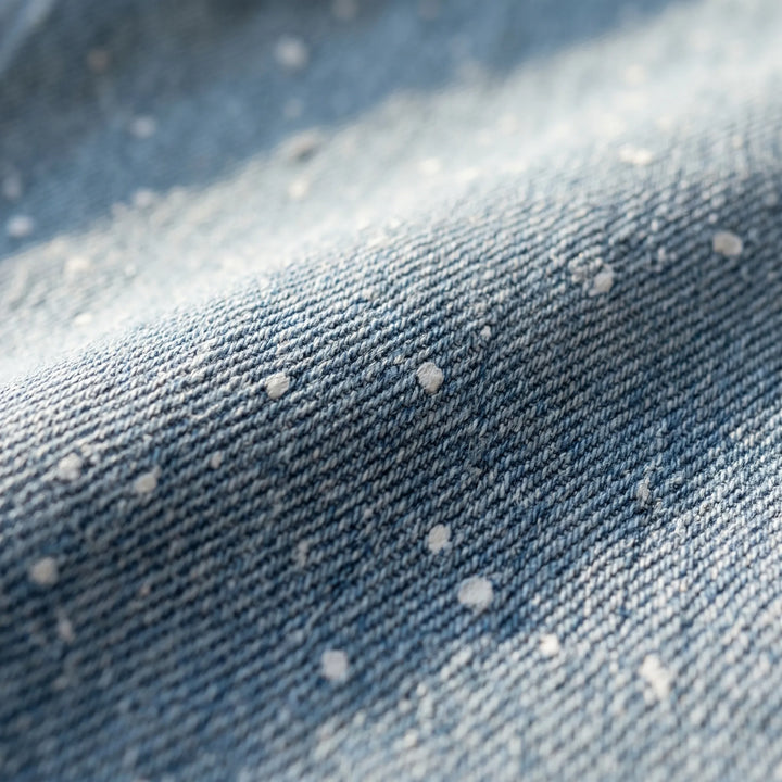 Jeans dames | High waist wide leg met glitter details