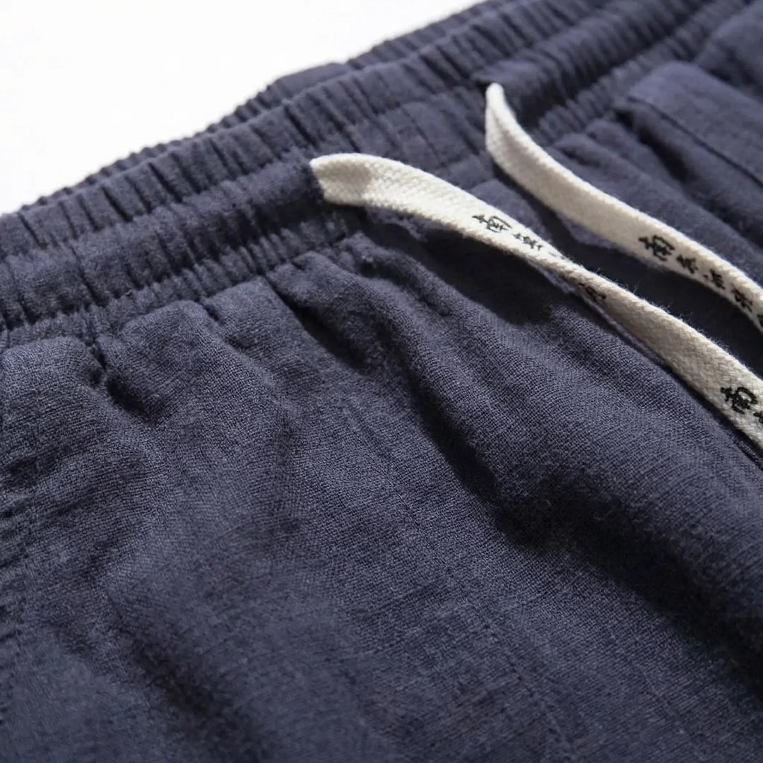 Joggingbroek heren | Japanse stijl jogger met elastische boorden