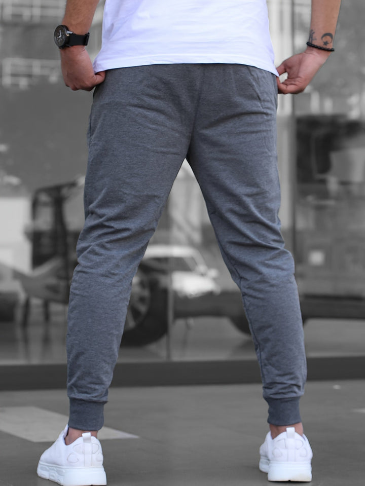 Joggingbroek heren | Slim fit joggingbroek met zakken