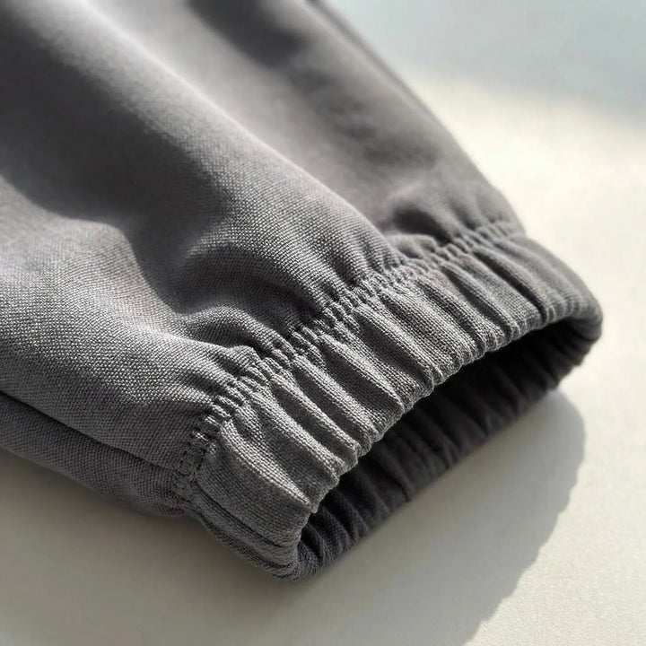 Joggingbroek heren | Tapered jogger met elastische boorden