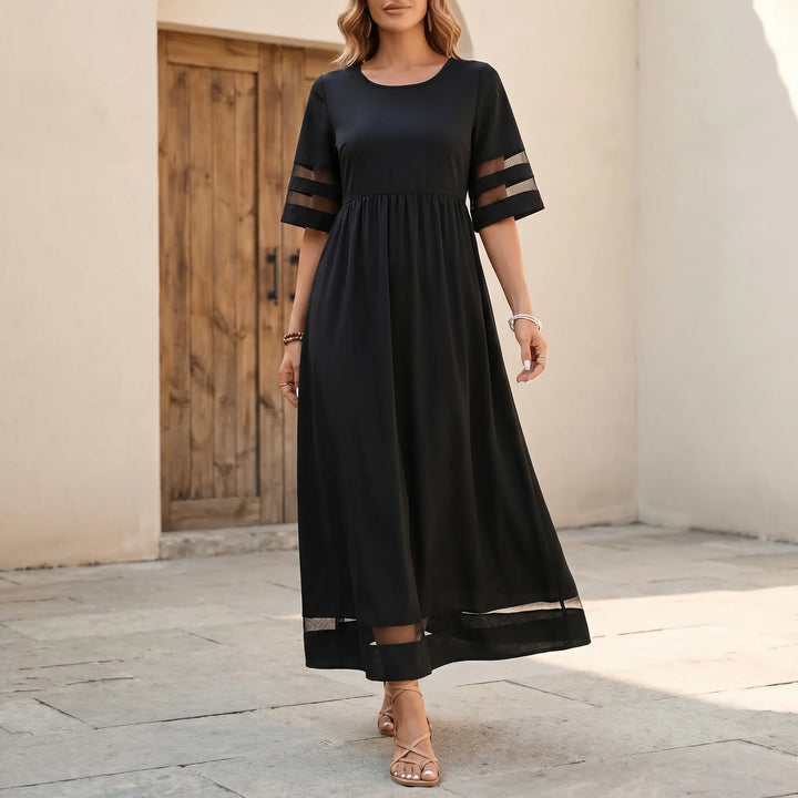 Jurk dames | Elegante jurk met flatterende taille