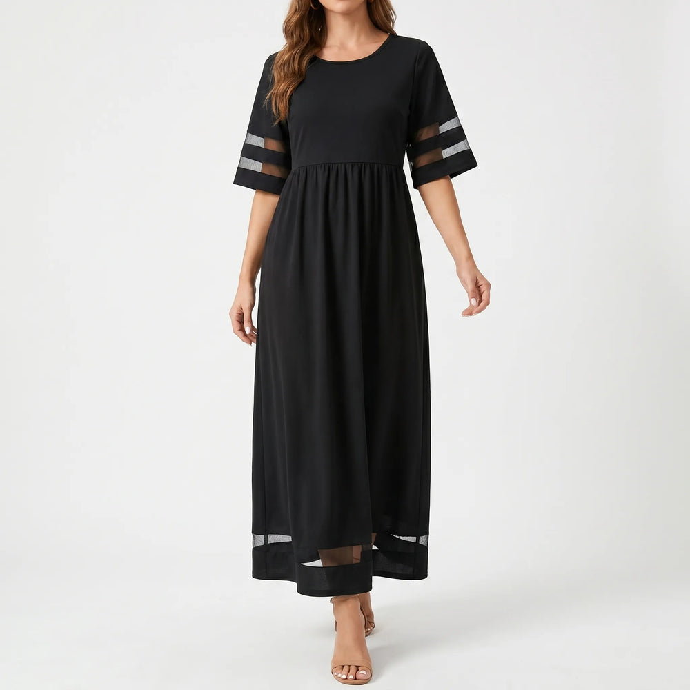Jurk dames | Elegante jurk met flatterende taille