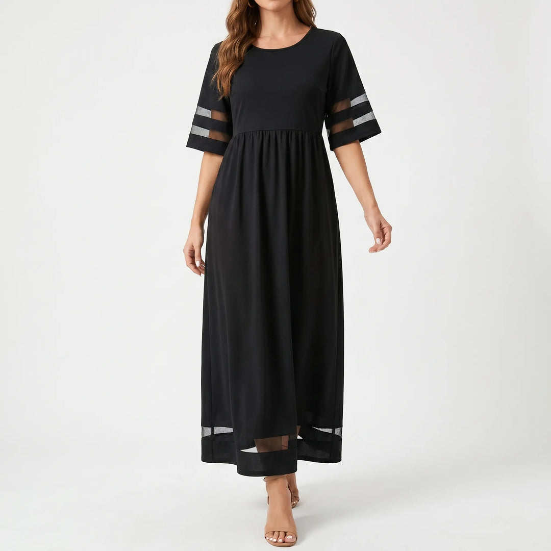 Jurk dames | Elegante jurk met flatterende taille