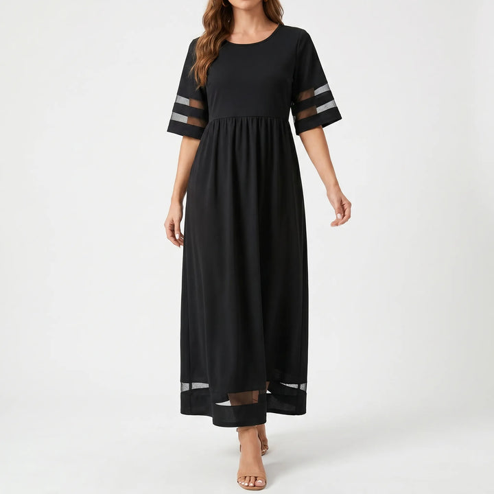 Jurk dames | Elegante jurk met flatterende taille